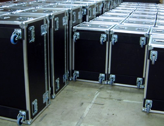 Een flightcase beschermt uw kostbare apparatuur voor “on the road”.